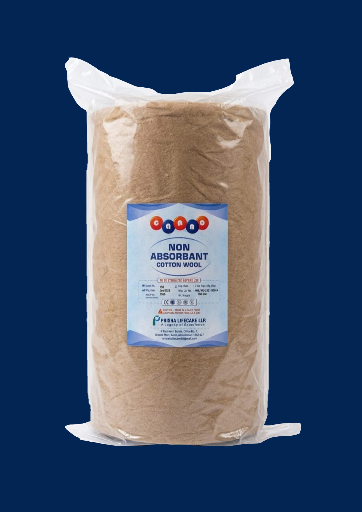 Non Absorbent Cotton Roll